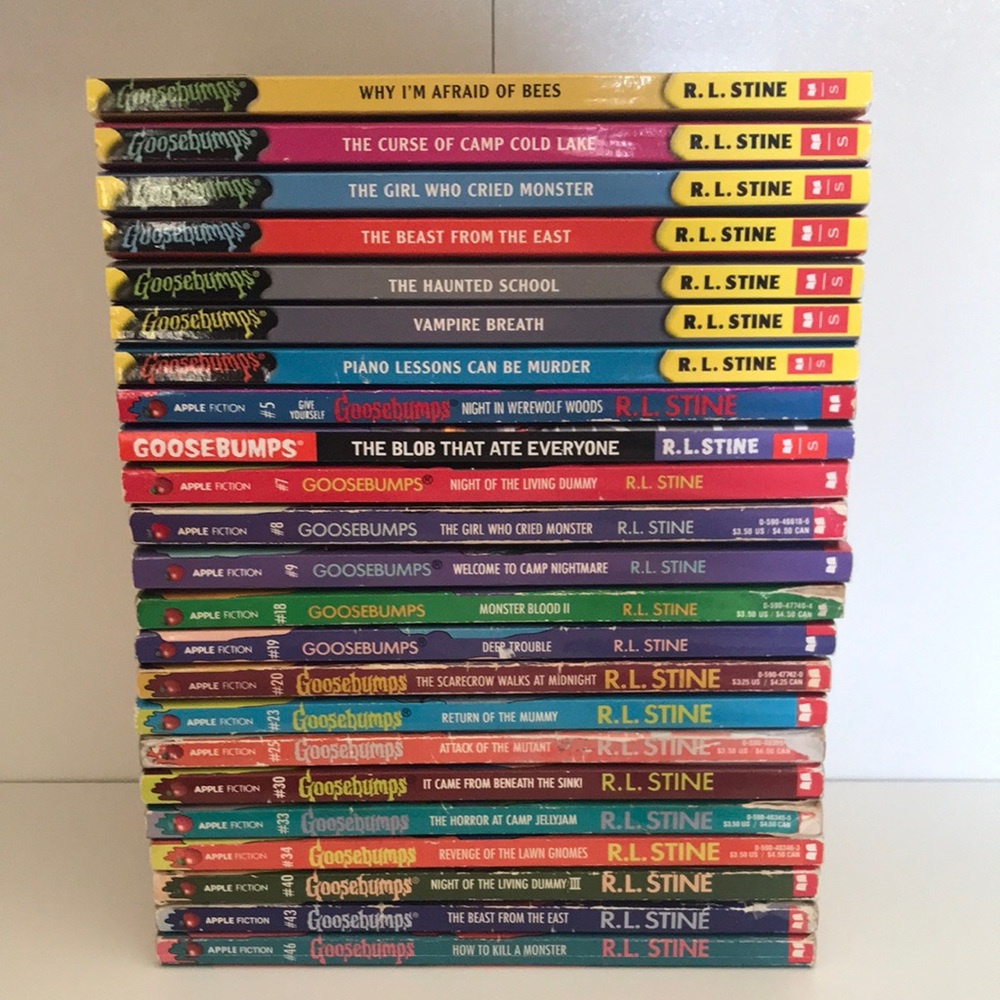 Goosebumps Book lot 23 books R.L. Stine